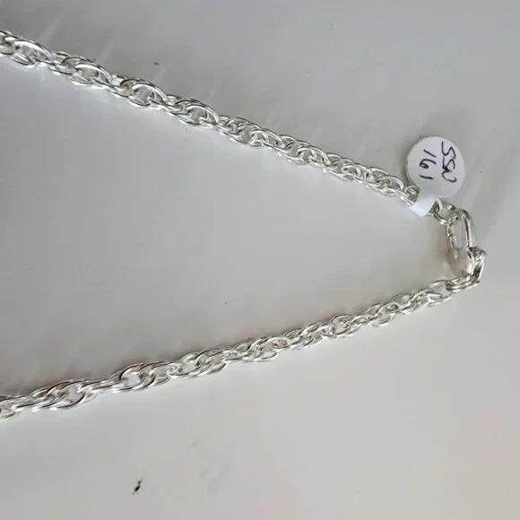 NWT Dark Blue Goldstone & Sterling Silver Necklace - Picture 4 of 7